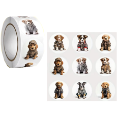 Dog Stickers - Adorable Illustrations